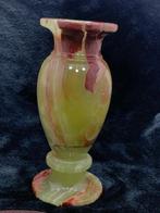 Eenbloemige vaas (2) - Onyx - Set van onyx bloemvazen, Antiek en Kunst