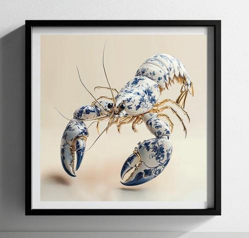 Henevor - Claws of Porcelain – The Elegance of the Deep by, Antiek en Kunst, Kunst | Schilderijen | Modern