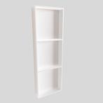In Of Opbouwnis BWS 89.5x29.5x8 cm met 3 Schappen Wit, Doe-het-zelf en Bouw, Ophalen of Verzenden, Nieuw, Bad