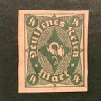 Empire allemand 1922 - 4 Mark Posthoorn, une copie du, Postzegels en Munten, Gestempeld