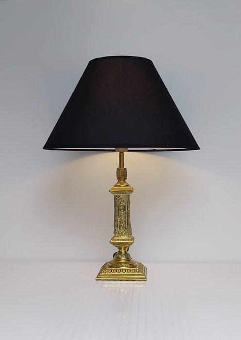 Lamp - Style Empire - Rijkelijk gedecoreerd - Messing,, Antiek en Kunst, Curiosa en Brocante