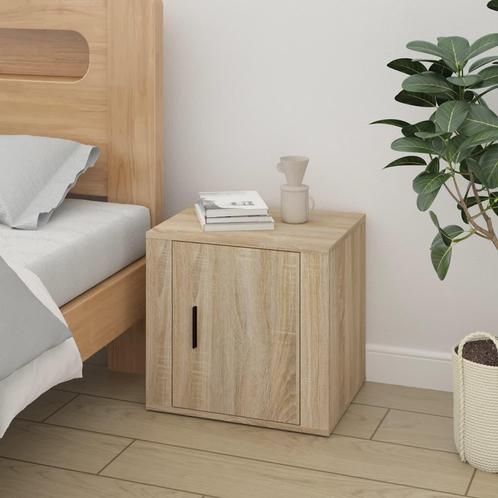 vidaXL Nachtkastje 50x39x47 cm sonoma eikenkleurig, Huis en Inrichting, Kasten | Overige, Nieuw, Verzenden