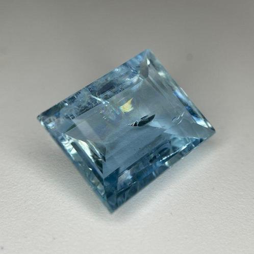 Zonder Minimumprijs - 1 pcs Blauw Aquamarijn - 7.01 ct -, Handtassen en Accessoires, Edelstenen