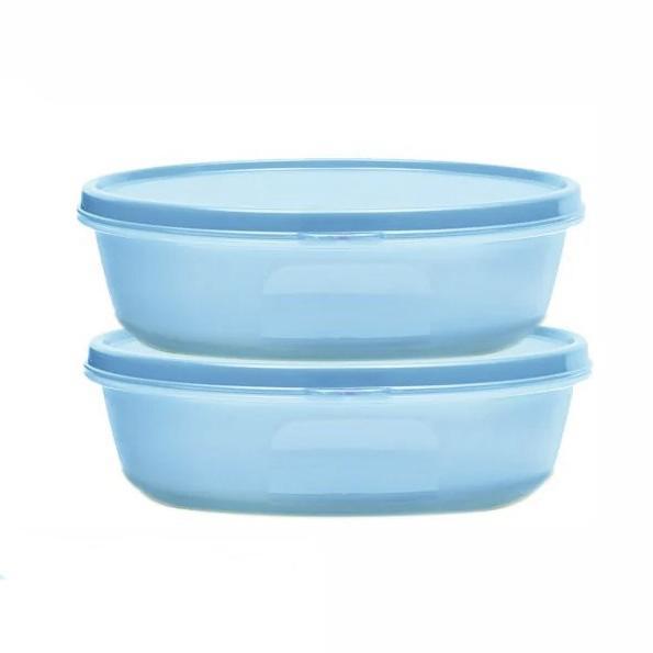 Tupperware 2 Ruimtekommen 1 l Blauw, Huis en Inrichting, Keuken | Tupperware, Nieuw, Verzenden