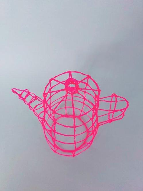 Iris Lucia Design - Théière - Théière en dessin 3D -, Antiek en Kunst, Kunst | Designobjecten