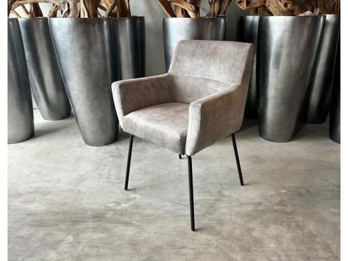 Veiling - Armstoel Killian (set van 8) Velvet - Velours - Li, Huis en Inrichting, Stoelen, Nieuw