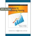 Analysis for Marketing Planning 9780071263634 Donald Lehmann, Verzenden, Zo goed als nieuw, Donald Lehmann