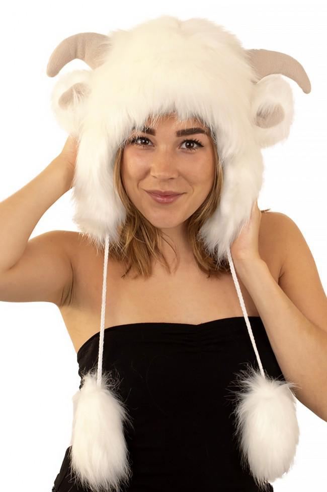 Schaap Muts Touwtjes Geit Bontmuts Oortjes Bont Ram Wit Nepb, Vêtements | Femmes, Chapeaux & Casquettes, Enlèvement ou Envoi