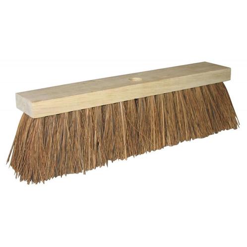 Straatbezem 40cm met - piassava-borstel - kerbl, Dieren en Toebehoren, Stalling en Weidegang