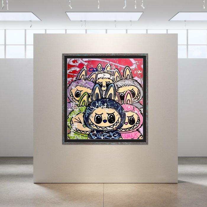 Moabit - La Bubu Gang, Antiek en Kunst, Kunst | Schilderijen | Modern