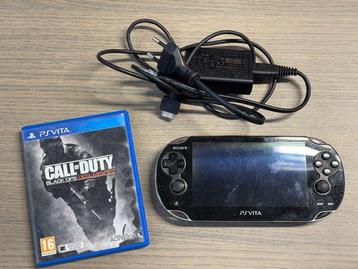 Sony - Playstation Vita - with charger and game Call Of Duty beschikbaar voor biedingen