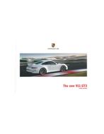 2014 PORSCHE 911 GT3 HARDCOVER BROCHURE ENGELS, Livres, Ophalen of Verzenden