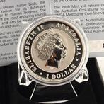 Australie. Silver .999 silver Proof colored 1 oz -