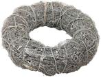 Krans Strictus White Wash 42 cm per stuk, Hobby en Vrije tijd, Knutselen, Nieuw