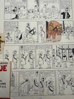 Tintin - le Lotus Bleu - page en édition alternée avec 1, Boeken, Nieuw