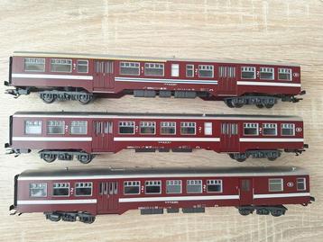 Märklin H0 - 43531/-33/-35 - Modeltrein personenwagen (3) -