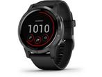 Garmin vívoactive 4 Zwart (Zwart), Verzenden, Zo goed als nieuw