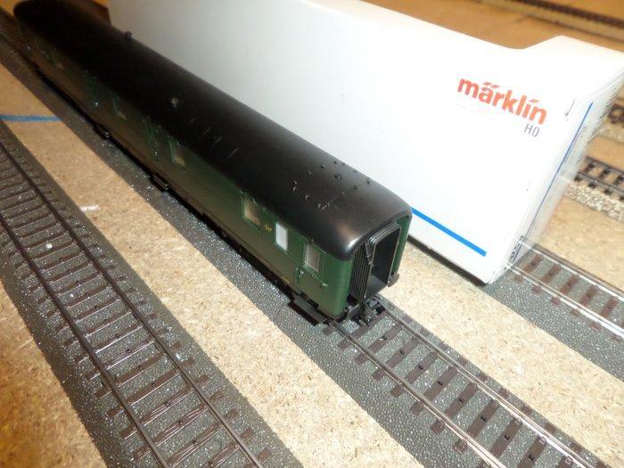 Märklin H0 - 43268 - Model treinwagon (1) - Postwagen - NMBS, Hobby en Vrije tijd, Modeltreinen | H0