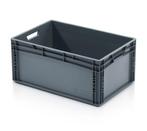 Stapelbak 600x400x270mm euronorm nieuw Donkergrijs, Doe-het-zelf en Bouw, Kratten en Dozen, Ophalen of Verzenden, Nieuw