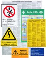 Dehn set waarschuwingsborden voor elektrische installaties -, Nieuw, Verzenden
