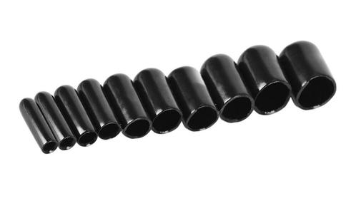 Set van 50 flexibele hulzen (omdop, huls, rond, 5.0 mm, zwa, Doe-het-zelf en Bouw, IJzerwaren en Bevestigingsmiddelen, Nieuw, Verzenden