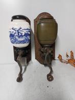 Koffiemolen (2) - Hout, Metaal, Keramiek - muurmodel, Antiek en Kunst