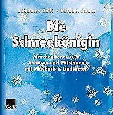 Die Schneekönigin: Märchenlieder zum Anhören und Mitsing..., Livres, Livres Autre, Envoi