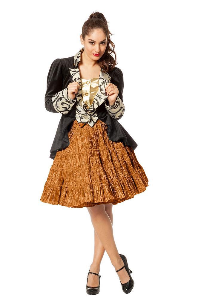 Koperen Petticoat Luxe Metallic, Hobby en Vrije tijd, Feestartikelen, Nieuw, Verzenden