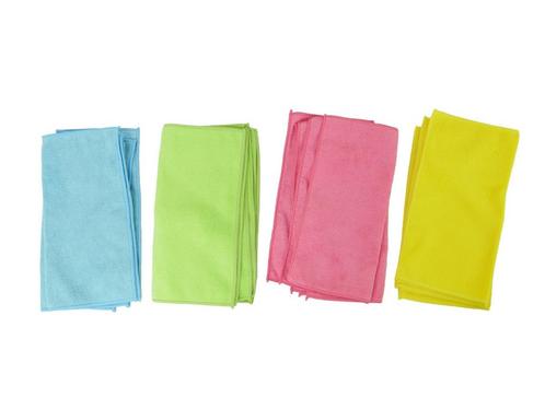 TM 12 Delige Microvezel Auto Droogdoek, Poets Handdoekenset, Auto diversen, Autogereedschap, Verzenden