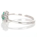 Zonder minimumprijs - Ring - 18 karaat Witgoud Diamant, Handtassen en Accessoires, Ringen, Nieuw