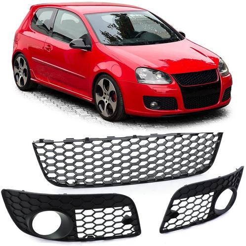 Honingraat grille -  bumper set - voor VW Golf 5 GTI 04-09, Auto-onderdelen, Carrosserie, Nieuw, Ophalen of Verzenden