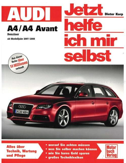 2007 - 2008 AUDI A4 | A4 AVANT BENZINE VRAAGBAAK DUITS, Autos : Divers, Modes d'emploi & Notices d'utilisation