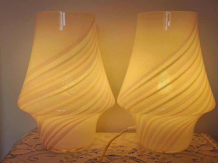 Bureaulamp (2) - Glas, Antiek en Kunst, Antiek | Verlichting