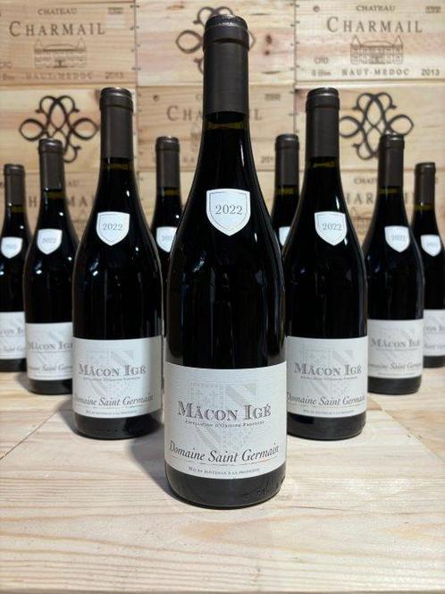 2022 Domaine Saint Germain - Mâconnais - 12 Bouteilles (0,75, Verzamelen, Wijnen