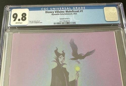 Disney Villains: Maleficent #1 - Cover V J. Scott Campbell, Boeken, Strips | Comics