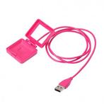 USB-lader adapter voor Fitbit Blaze Roze (Data kabels), Verzenden
