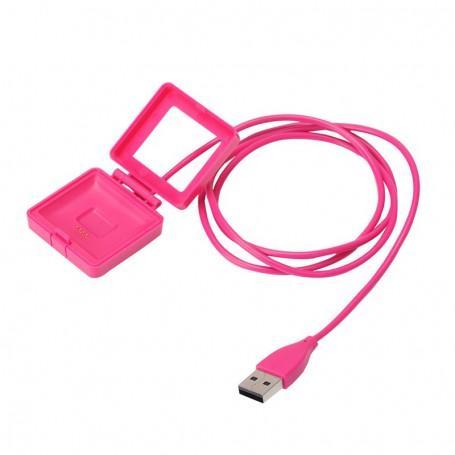 USB-lader adapter voor Fitbit Blaze Roze (Data kabels), Telecommunicatie, Overige Telecommunicatie, Nieuw, Verzenden
