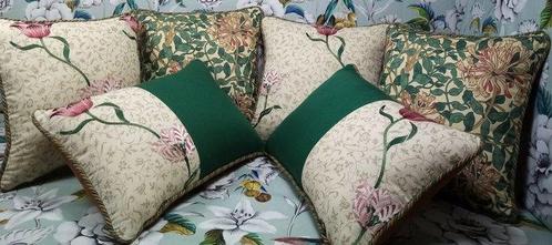 Kussenset met Morris & Co stof, inclusief vulling - Kussen, Antiek en Kunst, Curiosa en Brocante