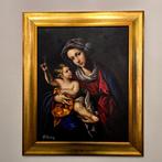G. Odierna (XX), da Massimo Stanzione - Madonna con Bambino, Antiek en Kunst