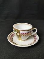 Tazza da caffè e piattino in stile Vecchia Parigi - Kop en, Antiek en Kunst