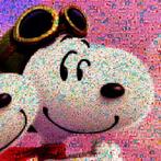 David Law (1967) - Crypto Snoopy - Love in Paris, Antiek en Kunst