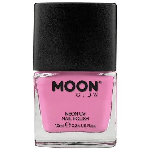Moon Glow Pastel Neon UV Nail Polish Pastel Pink 14ml, Hobby en Vrije tijd, Feestartikelen, Nieuw, Verzenden