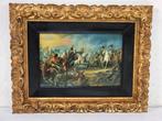 Franse school (XX) - Battaglia napoleonica, Antiek en Kunst
