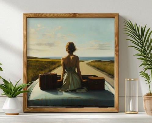 Le Yack (1972) - La ou le vent decide, Antiek en Kunst, Kunst | Schilderijen | Modern