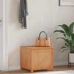 vidaXL Opbergbox 50 x 45 x 45 cm Gegelaagd hout met, Huis en Inrichting, Verzenden, Nieuw