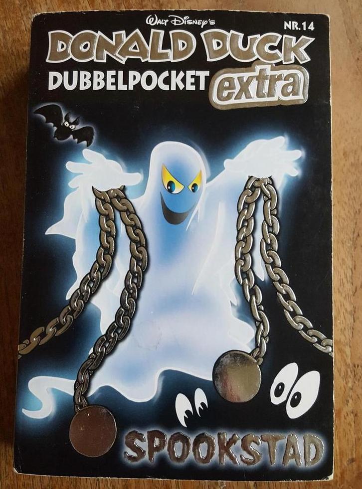Spookstad / Donald Duck dubbelpocket extra / 14 Donald Duck, Boeken, Stripverhalen, Gelezen, Verzenden