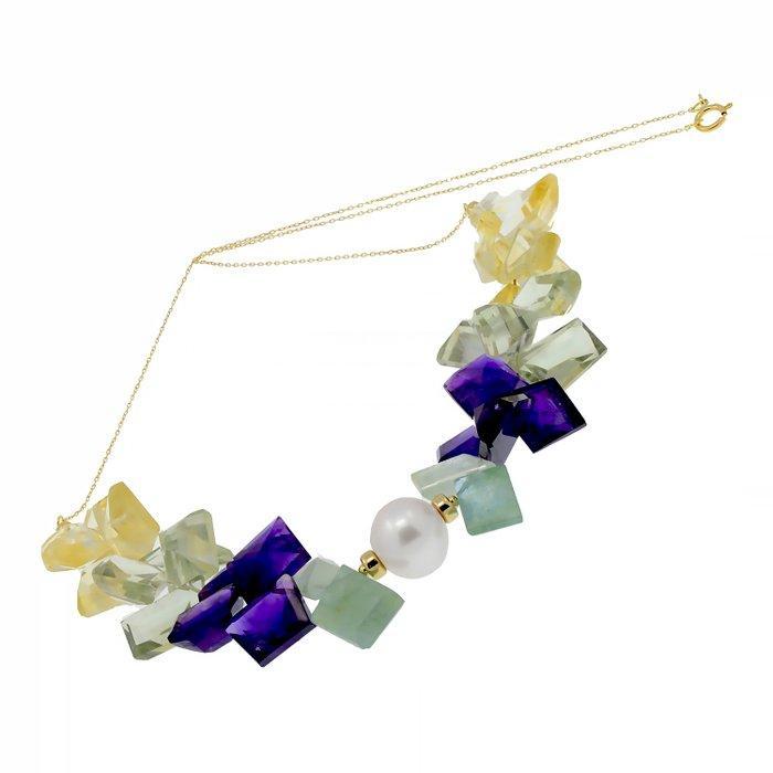 Zonder Minimumprijs - Halsketting - 18 karaat Geel goud, Handtassen en Accessoires, Kettingen