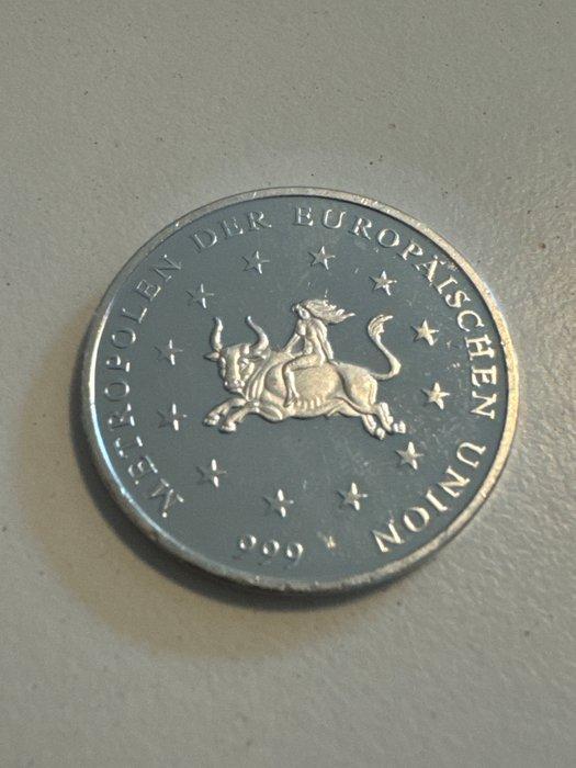 Vaticaan. Silver medal Rom Basilica di San Petri -, Timbres & Monnaies, Monnaies & Billets de banque | Accessoires