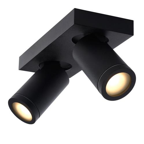 Lucide TAYLOR - Plafondspot LED Dim to warm GU10 2x5W, Tuin en Terras, Buitenverlichting, Nieuw, Led, Aluminium, Netvoeding, Verzenden