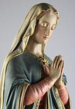 Beeld, Biddende Maria - 81 cm - Gips